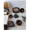Image 3 : (2) Walter Zipcut Cutoff Wheels, (4) Air Gun Nozzles, (3) Wire Wheels, Misc.