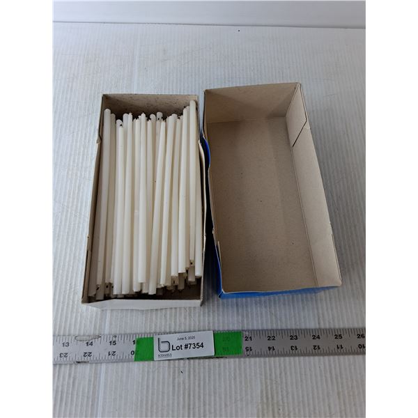 Lot of Approx. 8" Candles