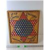 Image 1 : Vintage Wooden Chinese Checkers Board