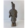 Image 2 : Stone Terra Cotta Warrior Statue 10.5" Tall with Box