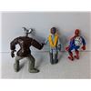 Image 2 : (3) Movie Figurines- Spider-Man, Ghostbusters, The Tick