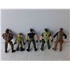 Image 2 : (5) Plastic Soldier Figurines