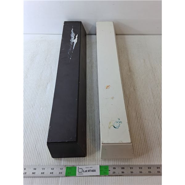 (2) Wooden Floating Shelves 22.5" Long