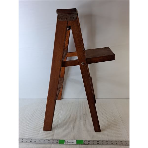 Decorative Wooden Step Ladder  -  Pick Up