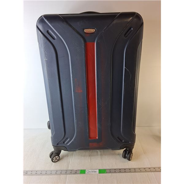 Skyline Rolling Suitcase 29.5" Tall x 18" Wide x 12" Deep- Jammed Handle - CANNOT SHIP