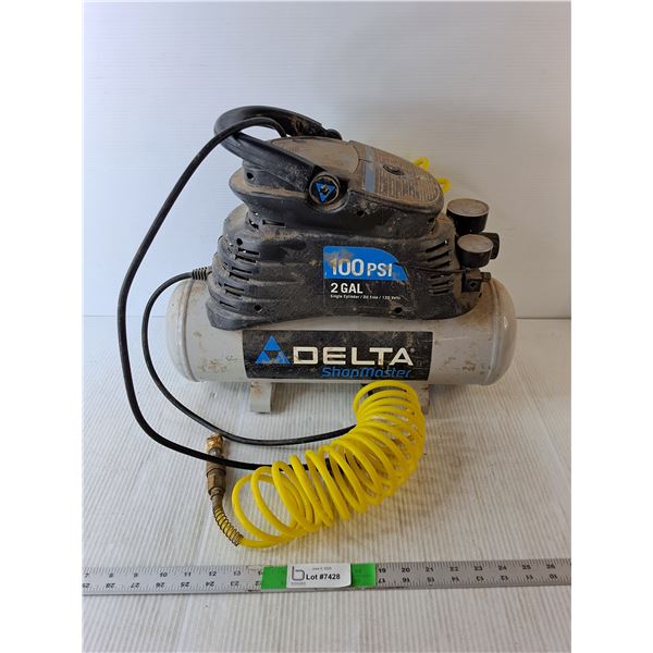 Delta Air Compressor- Powers On - CANNOT SHIP