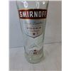 Image 2 : Smirnoff Vodka Glass Bottle 18" Tall & Metal School Photo Frame
