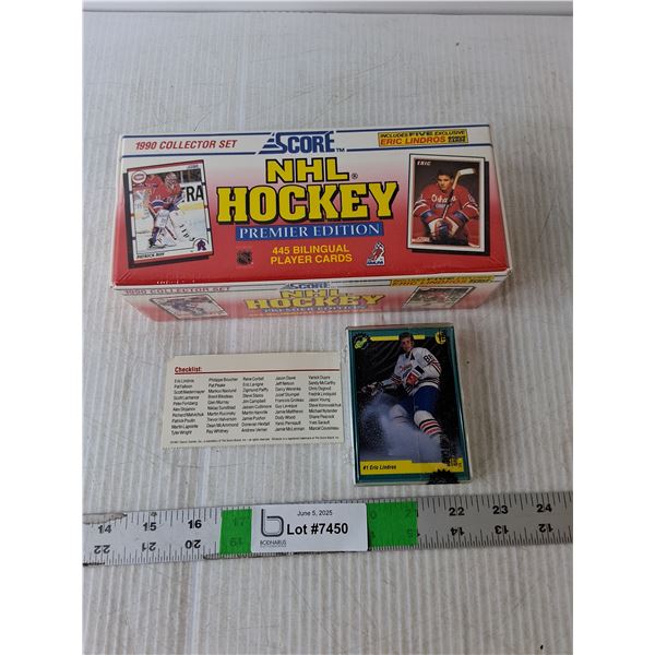 1990 Score Collector Set- Sealed &  1991 Hockey Draft Picks