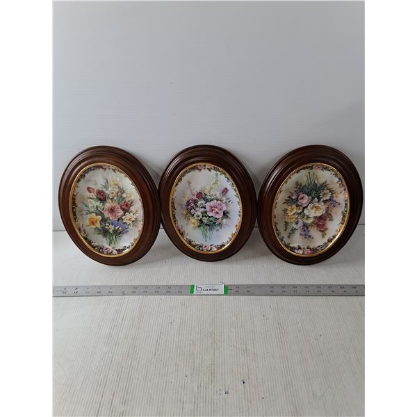 Bradford Exchange Floral Wall Hanging Pieces