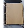 Image 4 : Assorted 3 Ring Binders & Blank Hard Cover Notebook