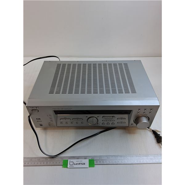 Sony Digital Audio Control Center (turns on)