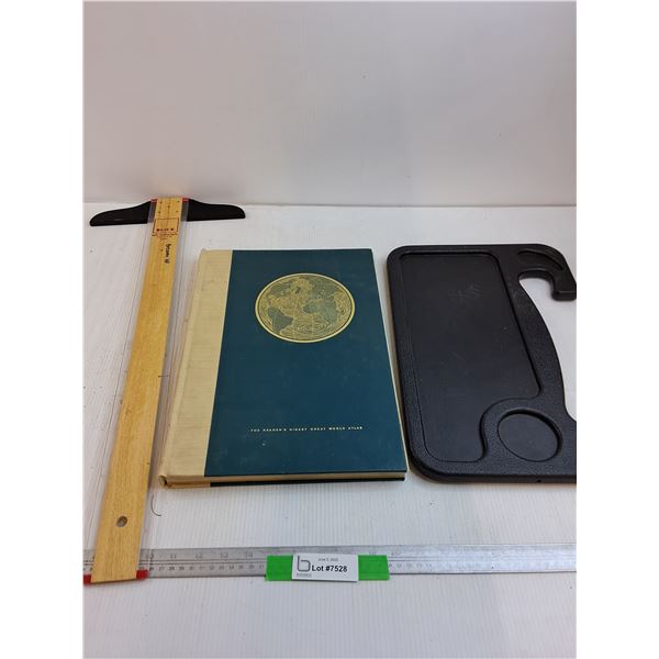 Food Tray, Atlas, Art Materials ruler