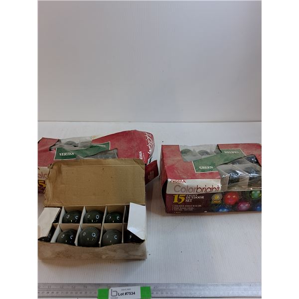 Noma Colorbright Green Outdoor light Set