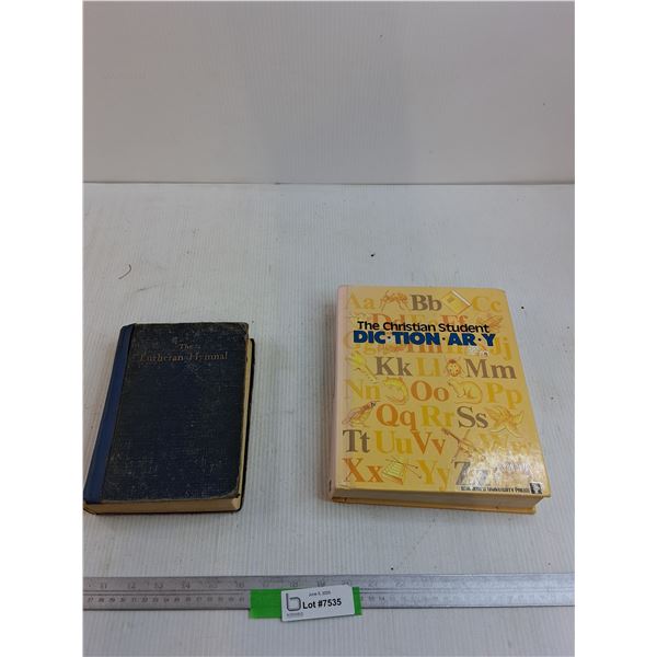 Christian Dictionary, and Lutheran Hymnal Books