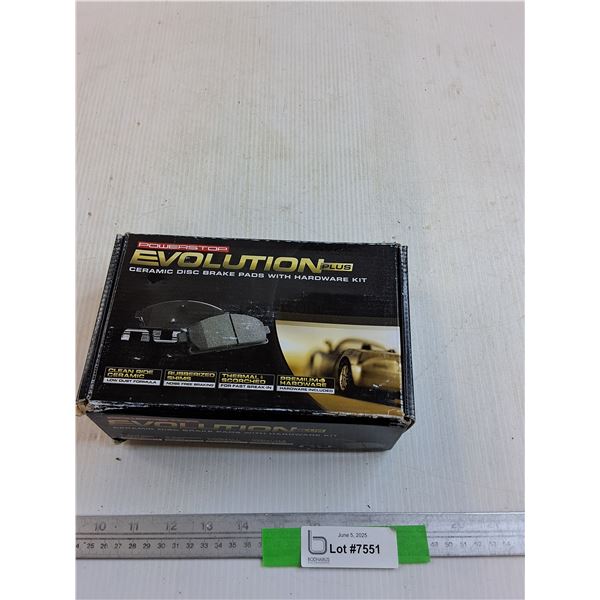 Powerstop Evolution Brake Pads with Hardware
