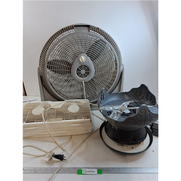 2 Fans and Bug Zapper - CANNOT SHIP