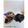 Image 1 : HJC Motocross Helmet (size medium)Gloves, and Fox Shirt