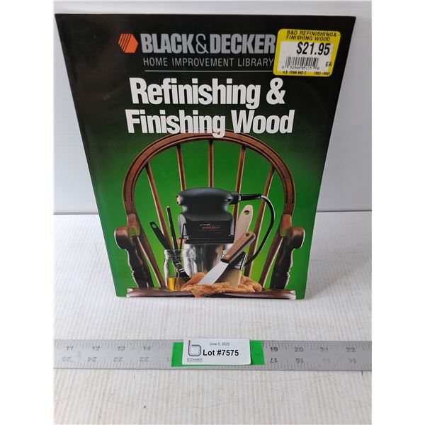 Book: Black and Decker Finishing Wood