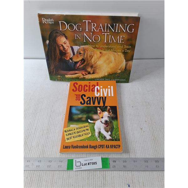 (2) Dog Training Books