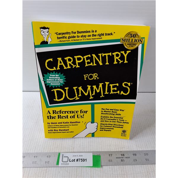 Book: Carpentry For Dummies
