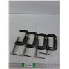 Image 1 : (4) 4 Inch C Clamps