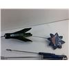 Image 6 : BBQ Utensils, Shoe Horn, Paint Brush and Garden Decor