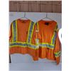 Image 1 : (2) Hi-Vis Work Shirts (Jackfield XL, Pioneer 3XL)