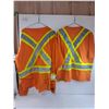 Image 2 : (2) Hi-Vis Work Shirts (Jackfield XL, Pioneer 3XL)