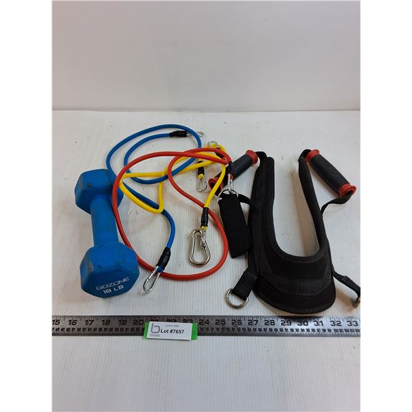 Assorted Exercise Equipment