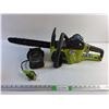 Image 1 : Green Works Electric Cordless Chainsaw - Tested - CANNOT SHIP