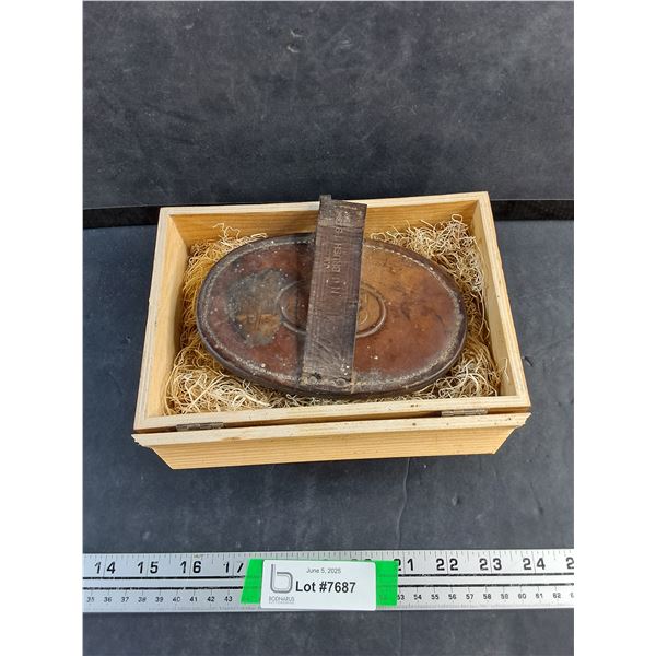 Antique WW1 Military Horse Grooming Brush