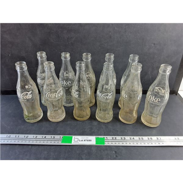 Vintage Coca Cola Glass Bottles