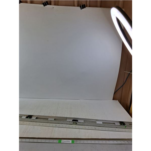 48" Alumium Level, Plastic Meter/yard stick- CANNOT SHIP