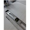 Image 2 : 48" Alumium Level, Plastic Meter/yard stick- CANNOT SHIP