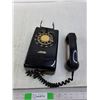 Image 1 : Black Rotary Wall Phone