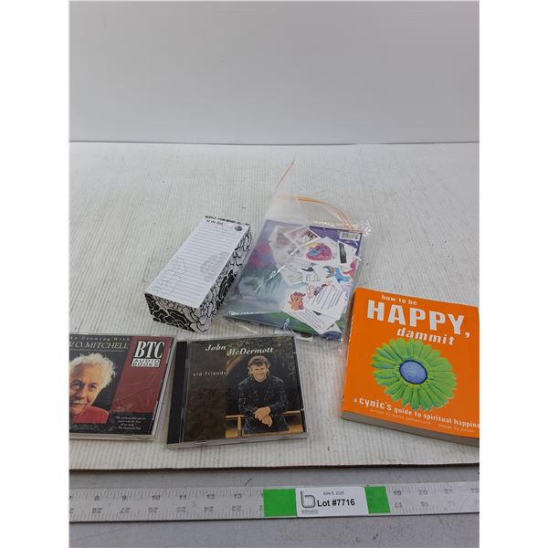 Children's Temporary Tattoos, BOOKS ,2 CD's Note pad