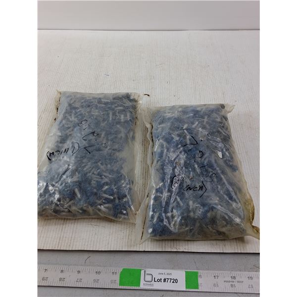 2 Bags of 1" Self Tapping Metal Screws(sealed bags)