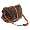 Image 3 : Louis Vuitton Brown Monogram Canvas Saumur 35 Messenger Bag
