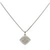 Image 4 : 18kt WG Diamond Pendant and chain