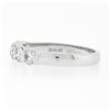 Image 6 : Gemlok 18K Gold 0.76 ctw Bar Channel Round Ideal Cut Diamond Wedding Band Ring
