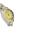 Image 4 : Rolex Ladies Two Tone Gold And Steel Champagne Dial Oyster Band Watch With Rolex