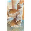 Image 2 : SMALL WOODEN CARVED BEAR, APPROX 3 FT H X 1.5 FT W