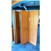 Image 3 : 6 PANEL OAK WOOD ROOM DIVIDER