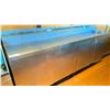 Image 1 : 4 DOOR STAINLESS STEEL BAR COOLER  APPROX 8 FT L X 2 FT W X 3 FT H