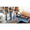 Image 5 : GROUP OF BAR TOOL ITEMS  STAINLESS SHAKERS CUPS, MIXING JUGS, MATS, ICE SCOPES AND MORE