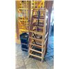Image 1 : GROUP OF 5  CHILDRENS WOODEN   HIGH CHAIRS, 3 CHILDREN PLASTIC BOOSTER SEATS
