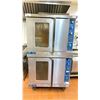 Image 1 : GROUP OF 2 DUKE GAS OVENS WITH METAL RACKING APPROX INSIDE COOKING 23" H X 29" W X 25" D