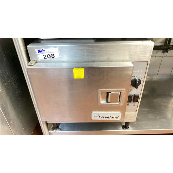 CLEVELAND STAINLESS-STEEL GAS STEAMER