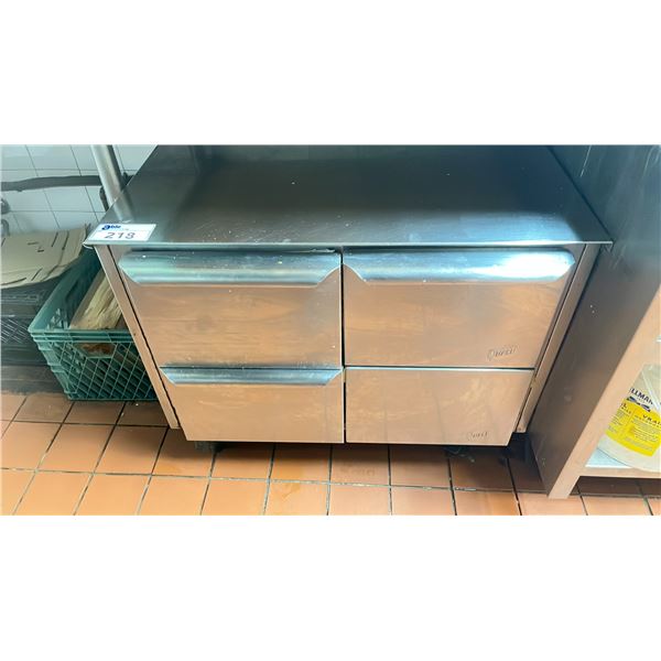 STAINLESS 4 DRAWER WARMING BIN