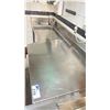 Image 1 : QUEST STAINLESS STEEL PREP TABLE WITH SMALL HAND WAS SINK APPROX 82" L X 24 " W X 36 "H